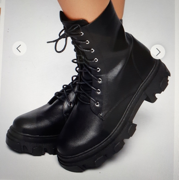 Forever 21 Shoes - Lug-Sole Combat boots